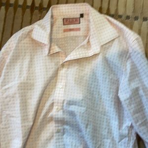 Thomas Pink Belcher Slim Fit Dress Shirt